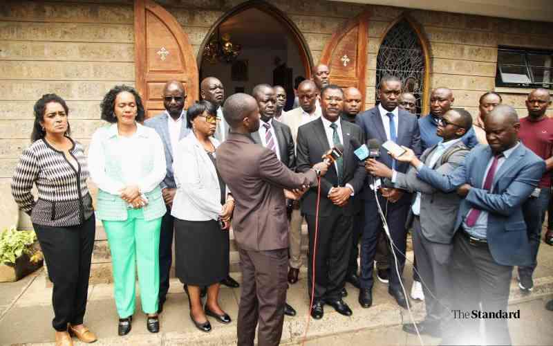 MPs call for better security at Ong'ondo requiem mass