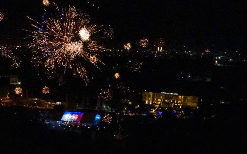 Fireworks, prayers, and merry-making as Kenyans usher in 2025