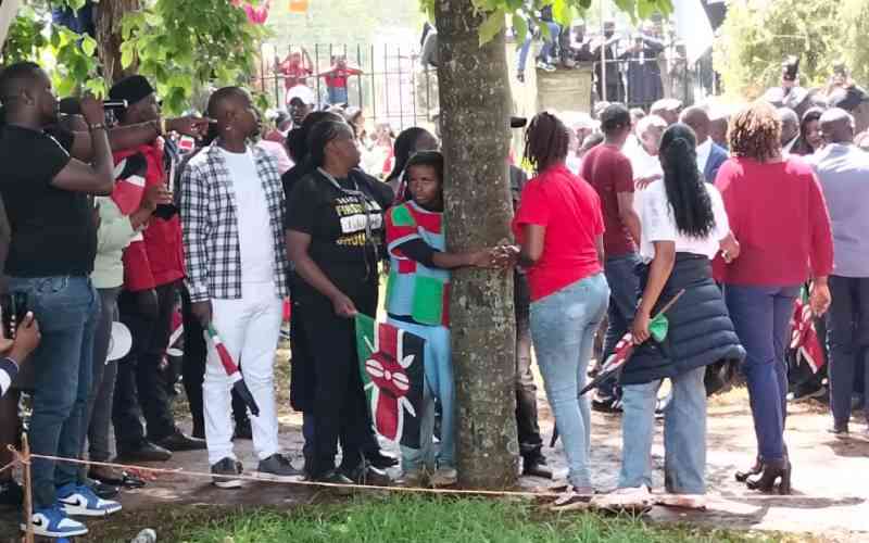 'All hail Truphena': Environmentalist hugs tree for 72 hours