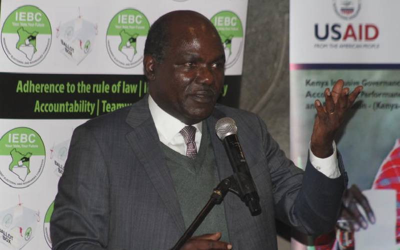 Only court can revoke clearance of presidential candidates, IEBC says