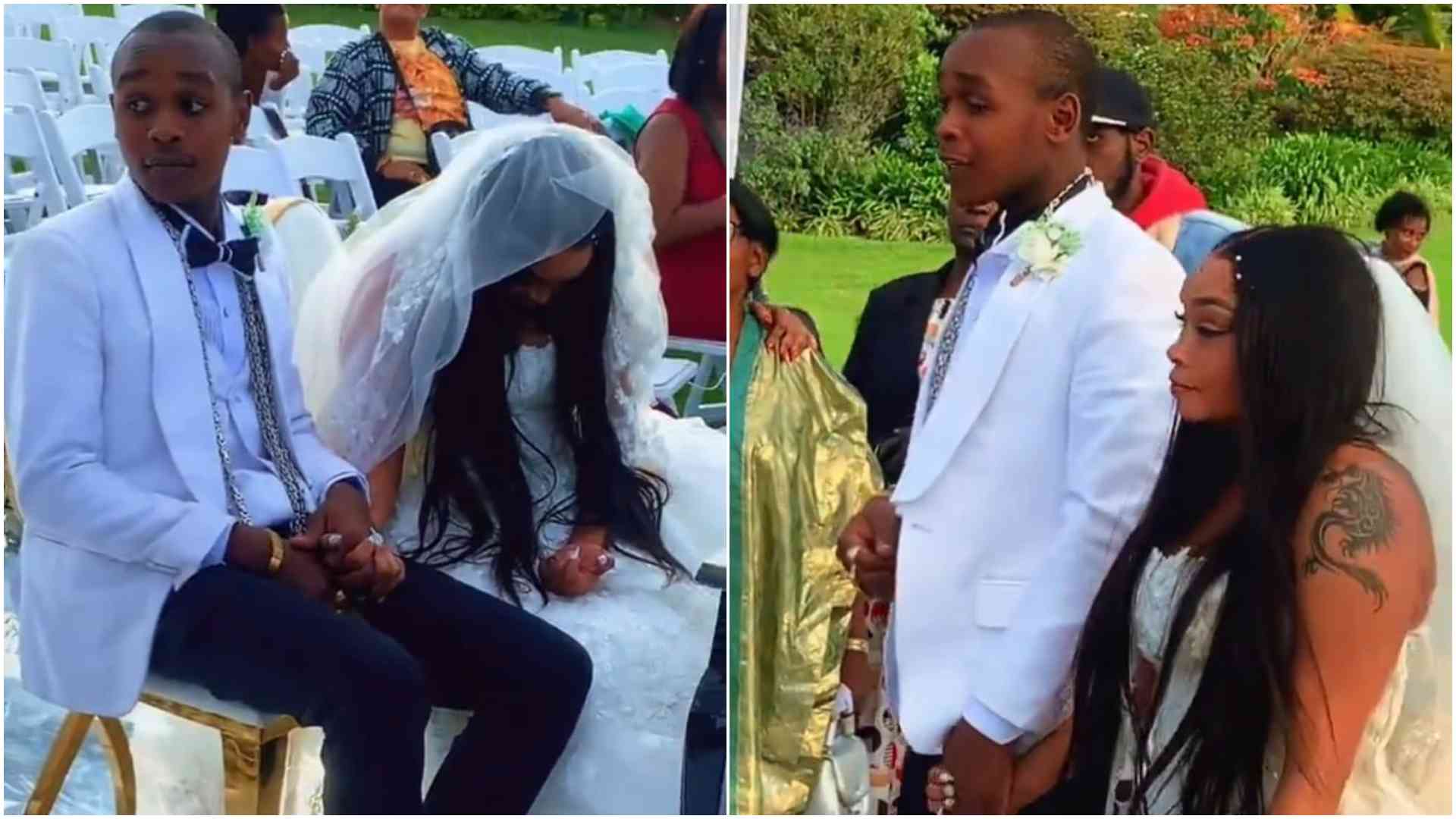 VJ Patelo's Wepesi Gang steal show at his wedding with street swagger