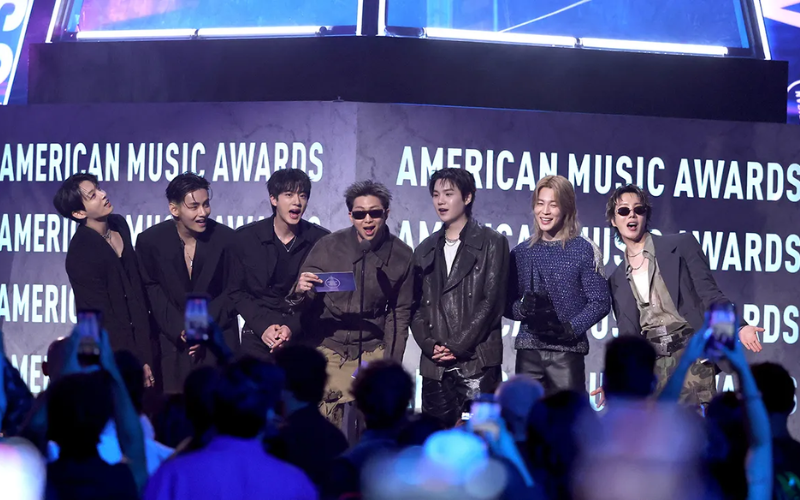 K-pop group BTS clinch artist of the year at 2026 American Music Awards