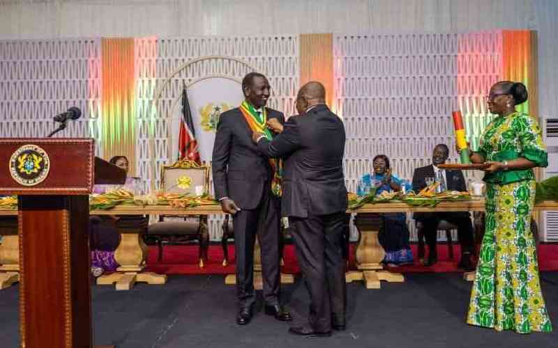 Prezzo Ruto goes benchmarking in Ghana, and Kenyans keep calm