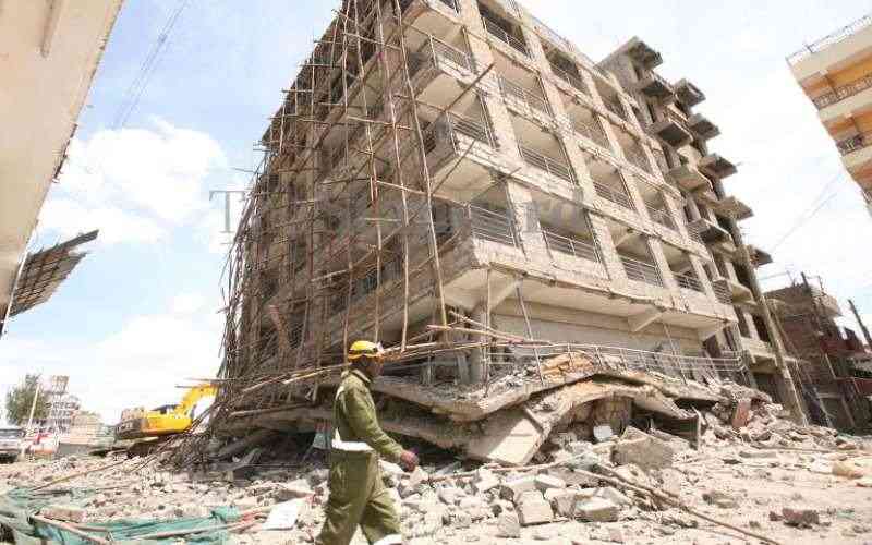 Owner of collapsed building held, to appear in court today