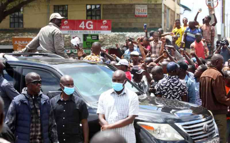 Resign and seek fresh election, Raila tells Jalang'o, other rebel ODM MPs