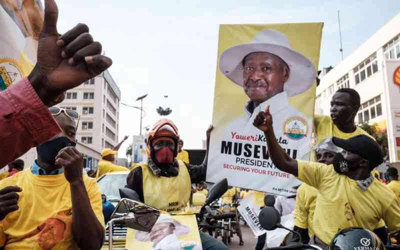 Uganda's Museveni will seek re...