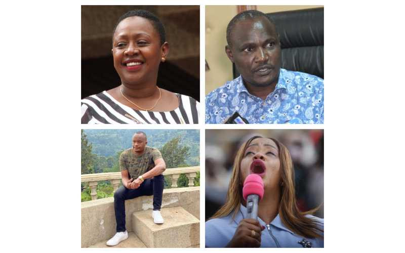 Ex- MPs Jaguar, Sabina, Waruguru and Mbadi secure their nominations