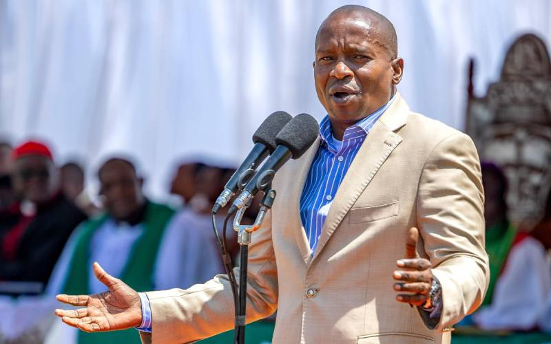 DP Kindiki laughs off Kalonzo over presidential bid