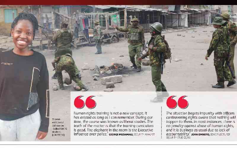 Trained savages: Why human rights course has failed to change Kenya's police