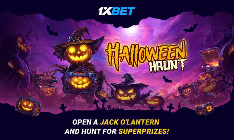 Win big this Halloween with 1xBet's Sh2m tournament