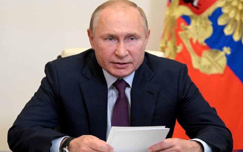 Russia President Putin orders temporary stop of Ukraine war