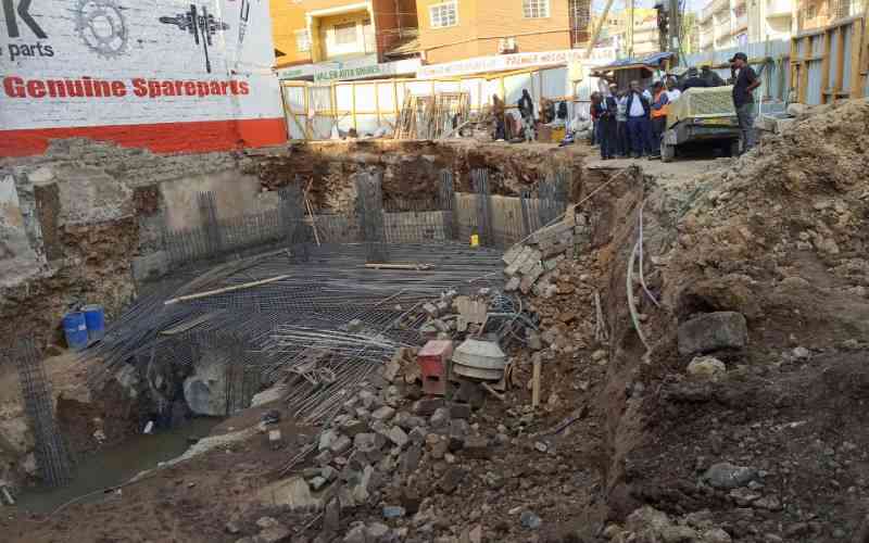 Another building collapses in Nairobi as survivors rescued