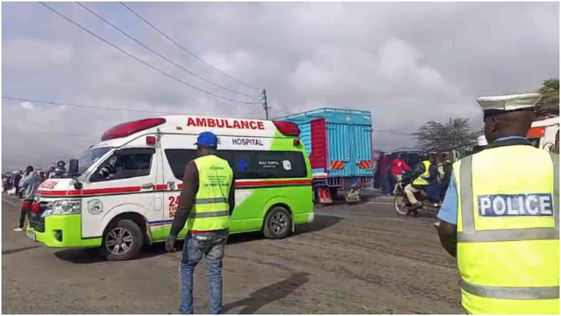 One dead, over 6 seriously injured as Nairobi matatu crashes on busy highway
