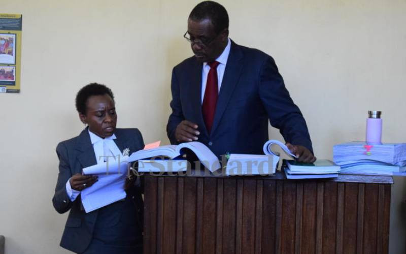 Vote scrutiny begins as Kidero challenges Wanga's election win
