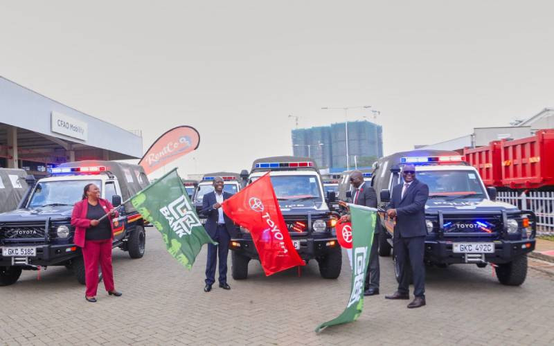 Police ink Sh1.9 billion deal with Co-op Bank to boost mobility