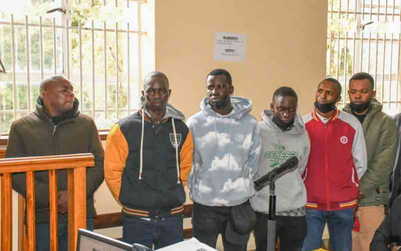 Six rangers charged with abducting fisherman put on defence