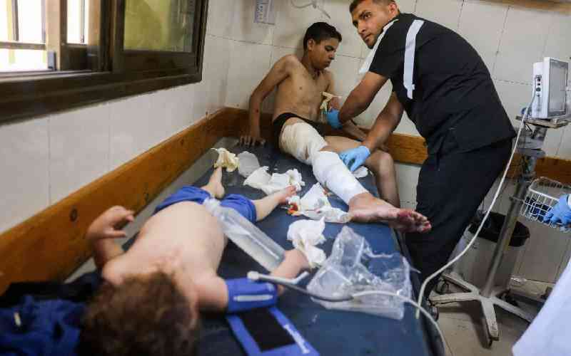 Gaza health officials say five killed in Israeli airstrike