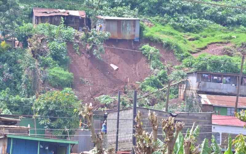 Limuru landslide leaves one person dead