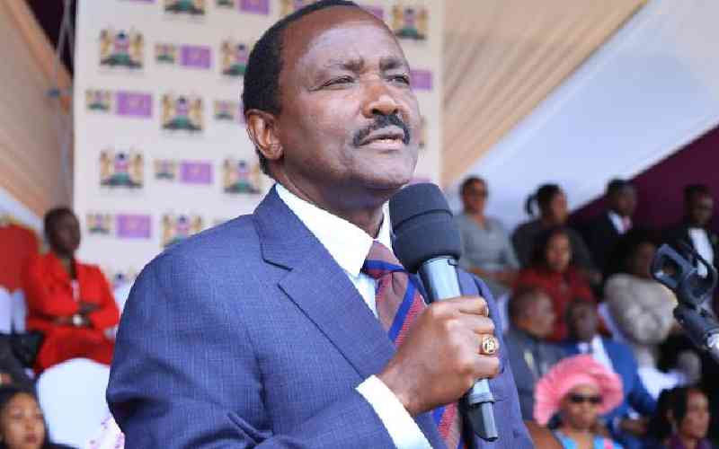 Kalonzo to form shadow Cabinet...