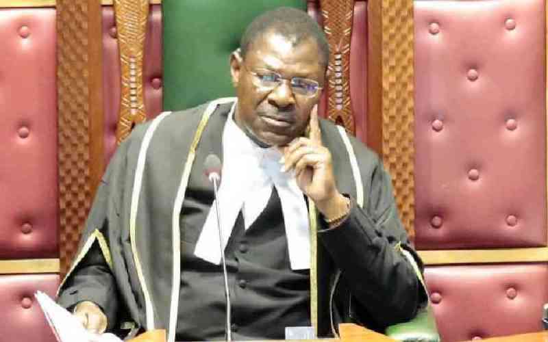 Case declines to kick out Wetang'ula as speaker