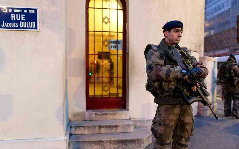 French police kill man trying to set fire to synagogue