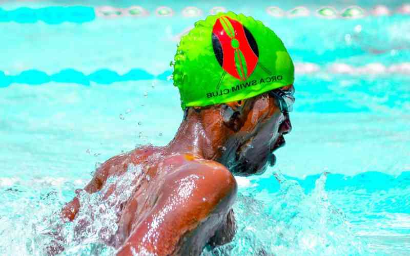Braeburn shines as Nairobi County swimming finals make a big splash