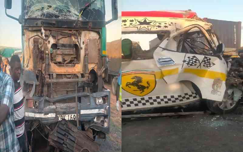20 killed in road accident near Taru on Mombasa highway