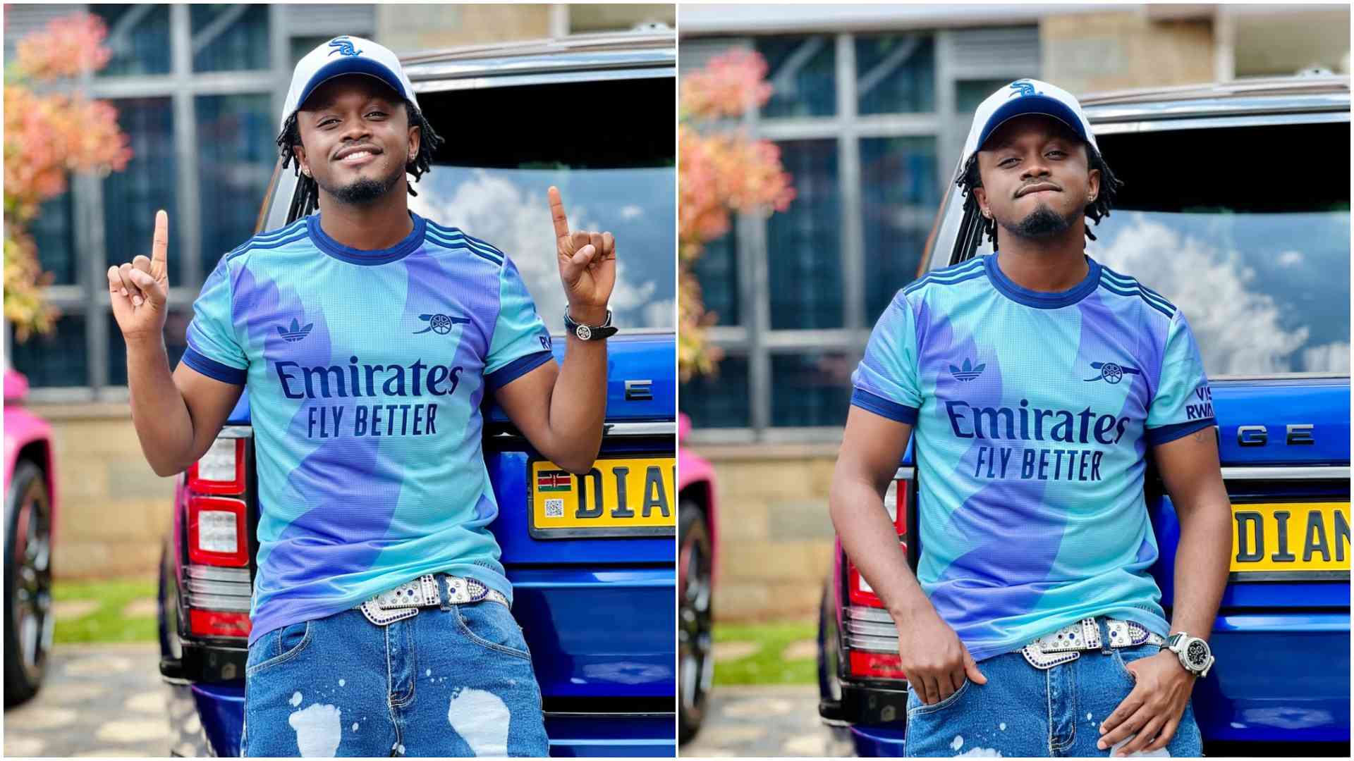 Bahati vows to shave 10-year dreadlocks if Arsenal is beaten by PSG tonight