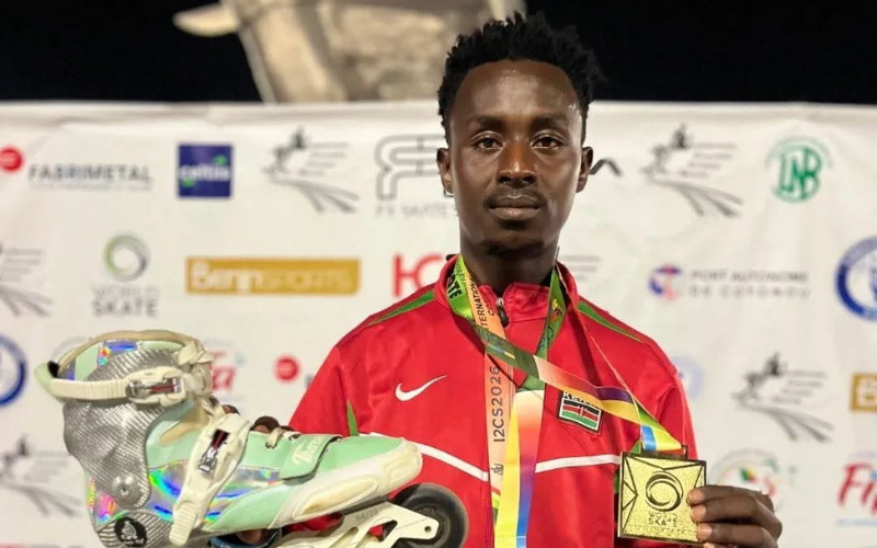 'I might miss it': Kenyan skater Kevin Kiarie appeals for support to reach Paraguay games