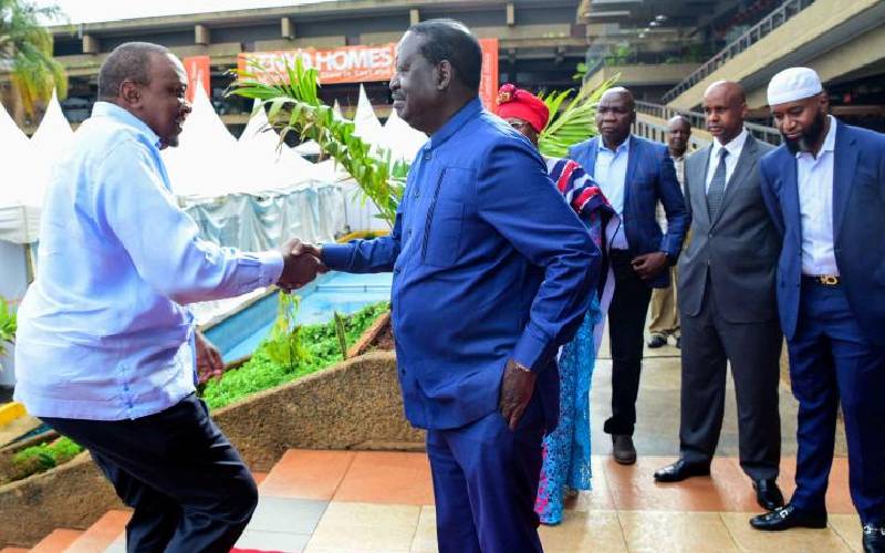 Jury is still out on whether it's okay for president to back Raila