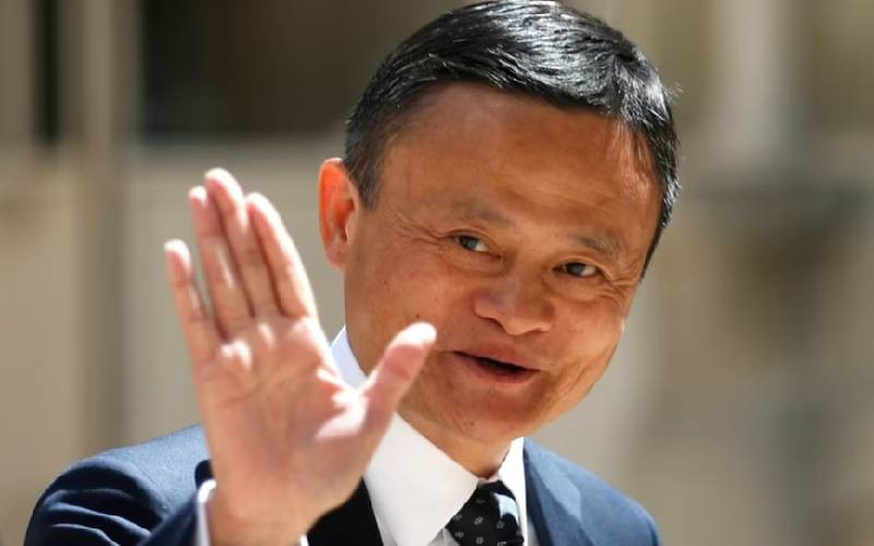 What is the signal sent by return to China of Alibaba's founder?