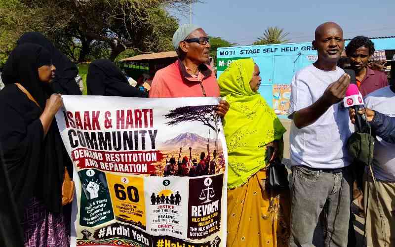 Isiolo's Isaak-Harti community wants NLC to stop planned land registration