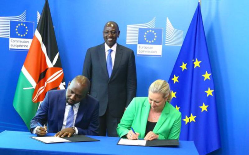 Kenya inks Sh50 billion deal with European Commission, to build electric bus rapid lane