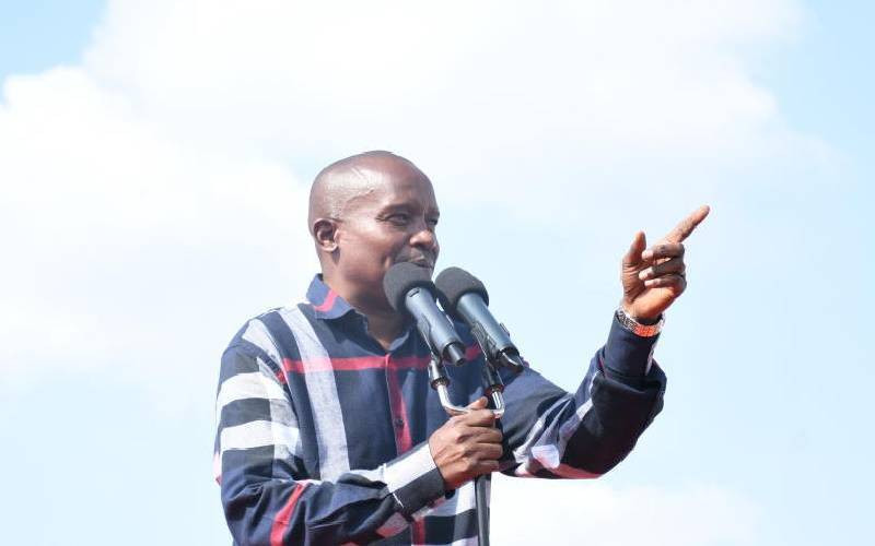 Kindiki hits the opposition as he popularise Ruto