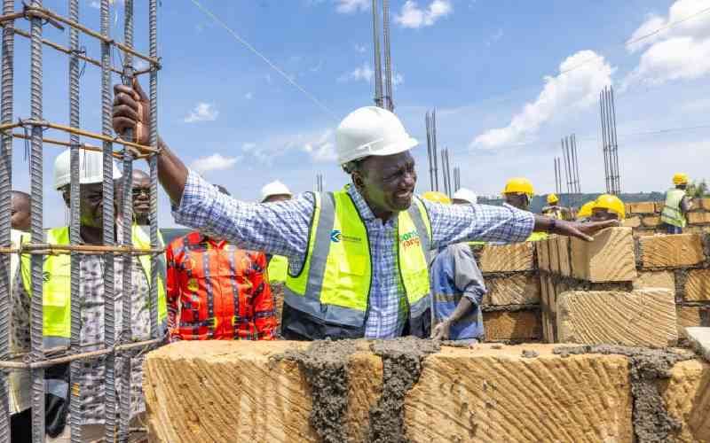 Construction of affordable housing units in Bungoma now kicks off