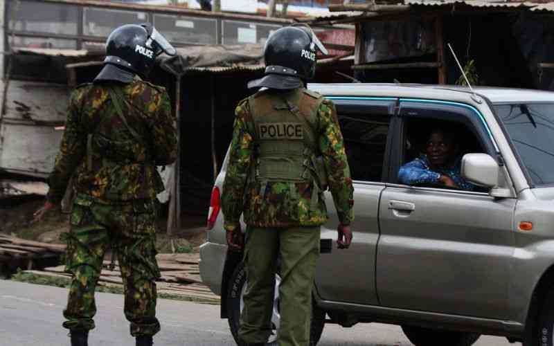Police roadblocks cripple transport, business in Ongata Rongai