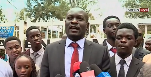 Standoff as Sifuna locked out of JKUAT Karen campus