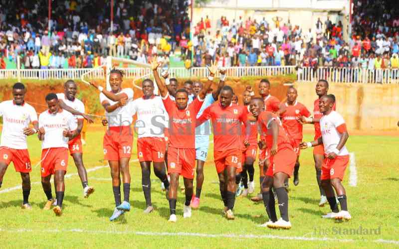 Shabana, Muranga Seals promoted to the FKF Premier League