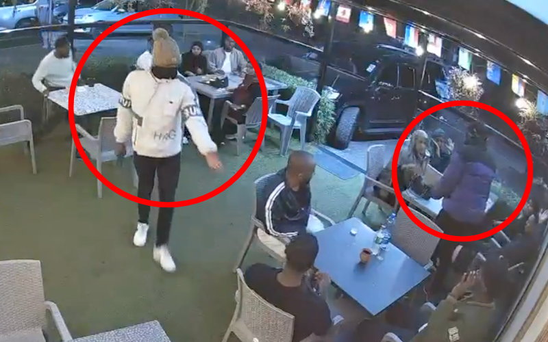VIDEO: Gunmen storm Westlands restaurant, rob terrified customers on camera