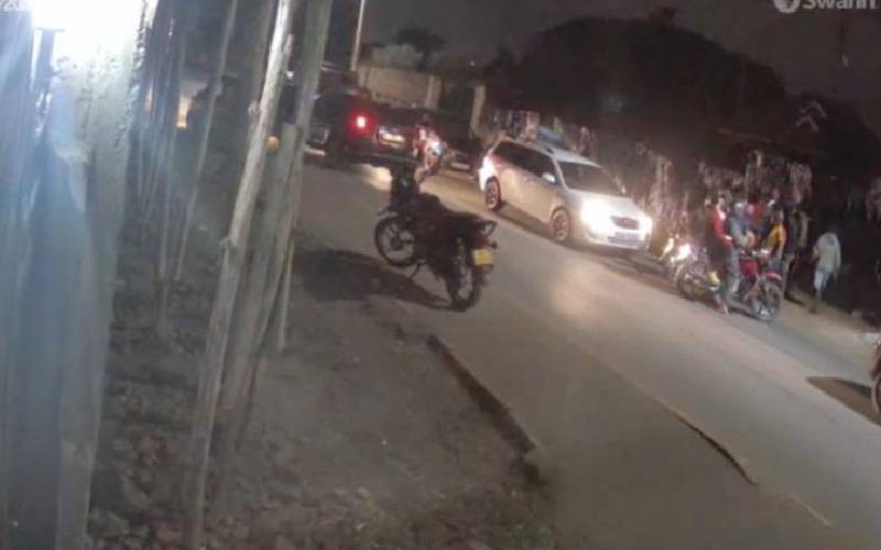 How motorcycle lights led police to murder suspect