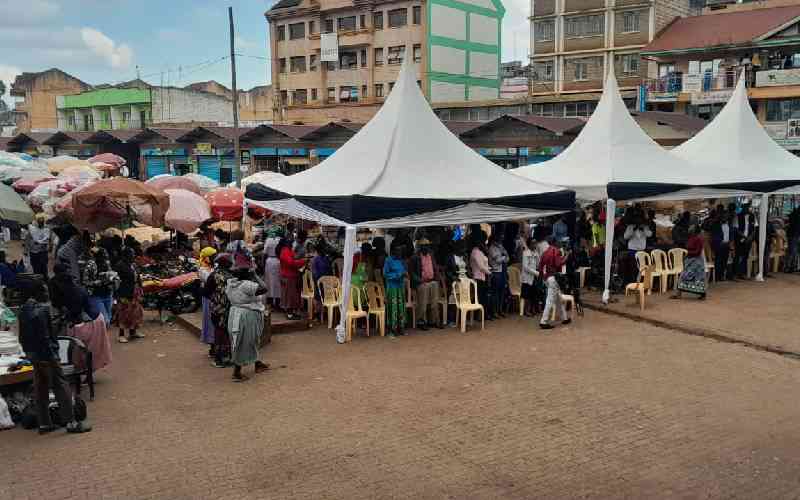 Nyeri residents rally behind Gachagua as MP tables impeachment motion