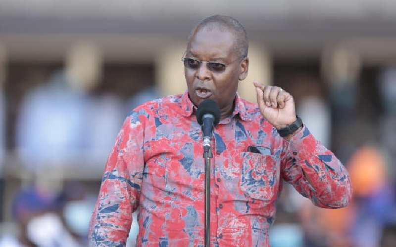Former Kipiriri MP Amos Kimunya granted Sh700,000 cash bail in land case