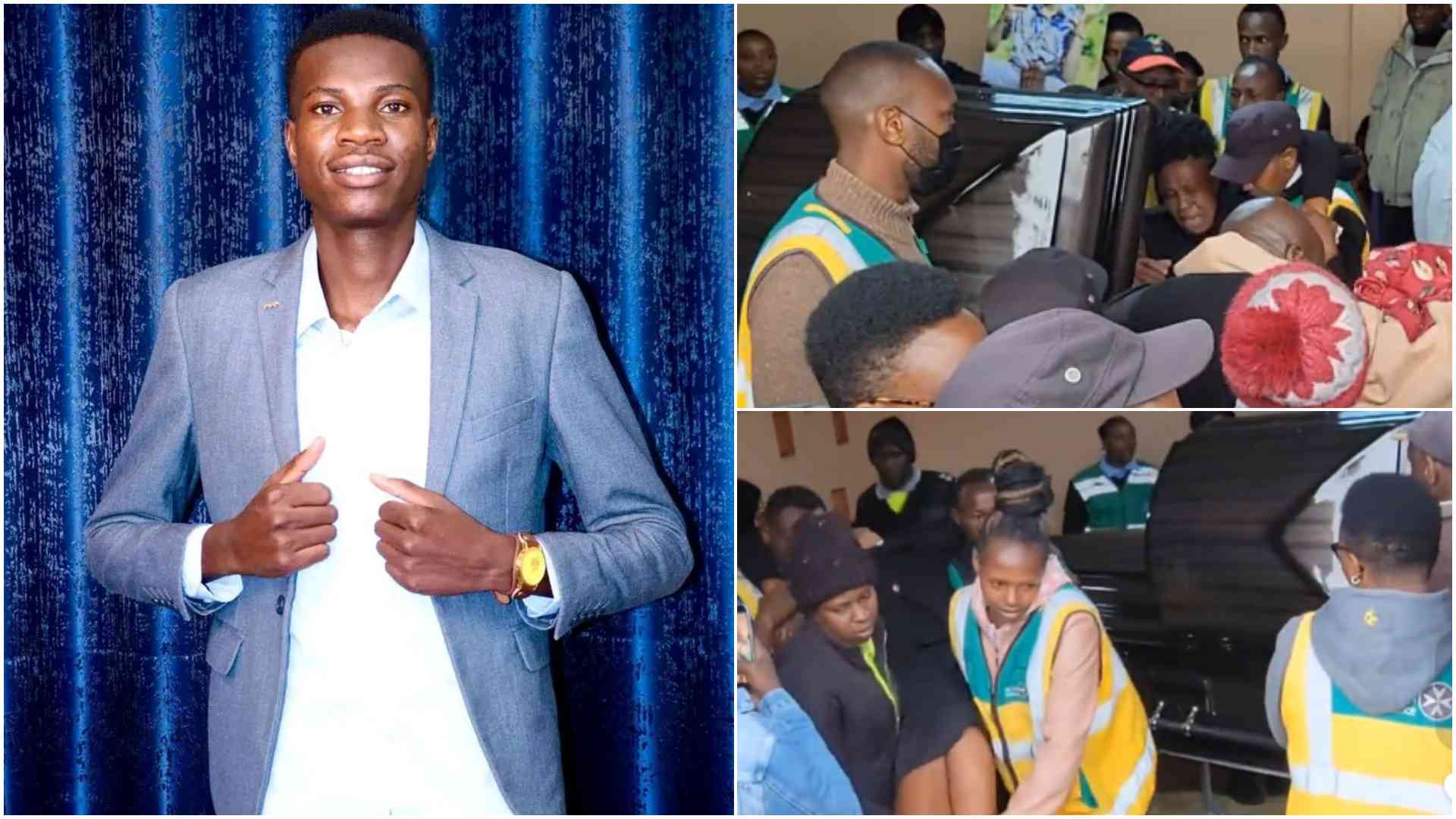 KK Mwenyewe: Mourners collapse, wail as body of popular comedian is viewed in Limuru