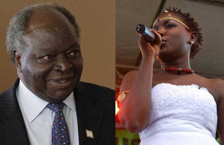 Emmy Kosgey: Kibaki allowed me to sell CDs at State House