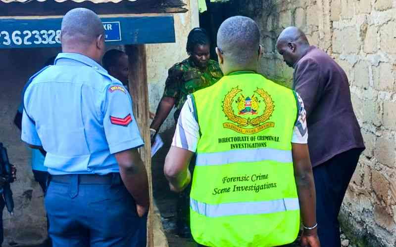 One killed in train accident as police probe defilement, highway robbery