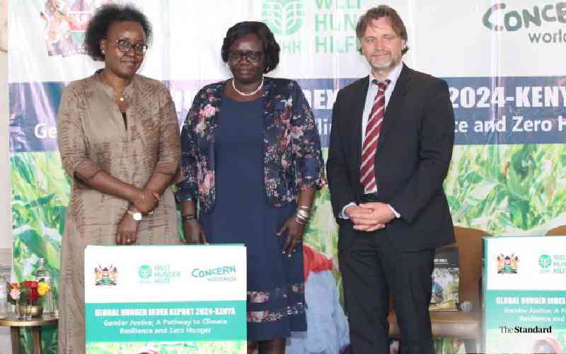 Report: Kenya among nations with alarming hunger levels