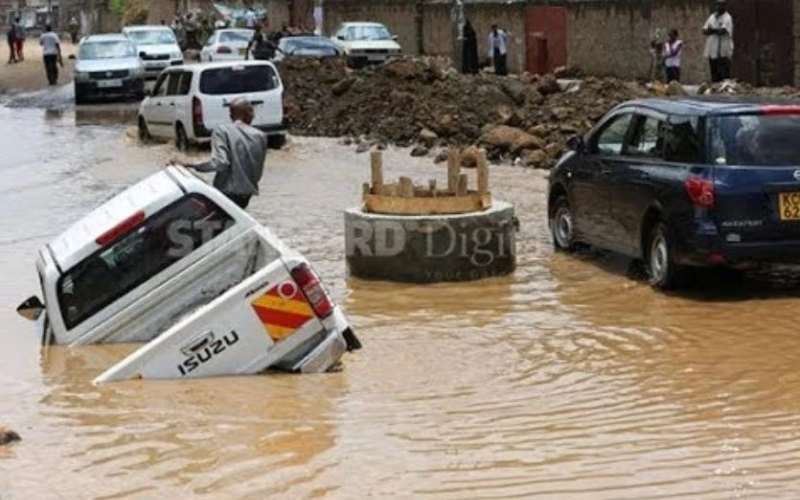 Heavy rains trigger landslide on Iten-Kabarnet road