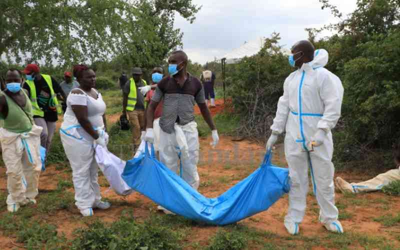Relief for relatives as 100 bodies recovered in Shakahola identified