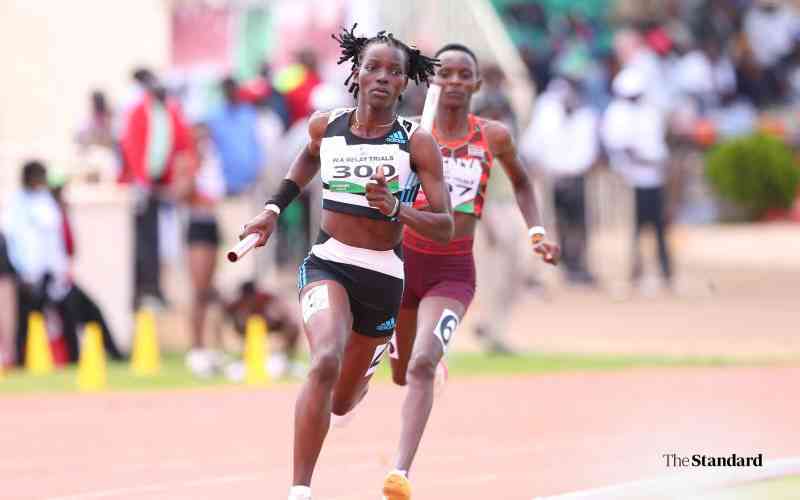 Kenyans set to face global stars in mixed 4x100m relay battle