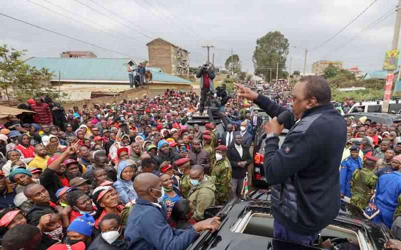 Uhuru: Raila will finish the work I started